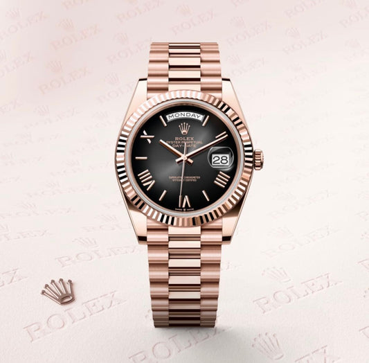 Day-Date 40 Everose Slate Ombre